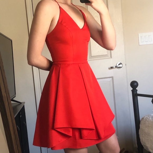 A. Byer Dresses & Skirts - A. Byer Scarlet Red Dress Size 3